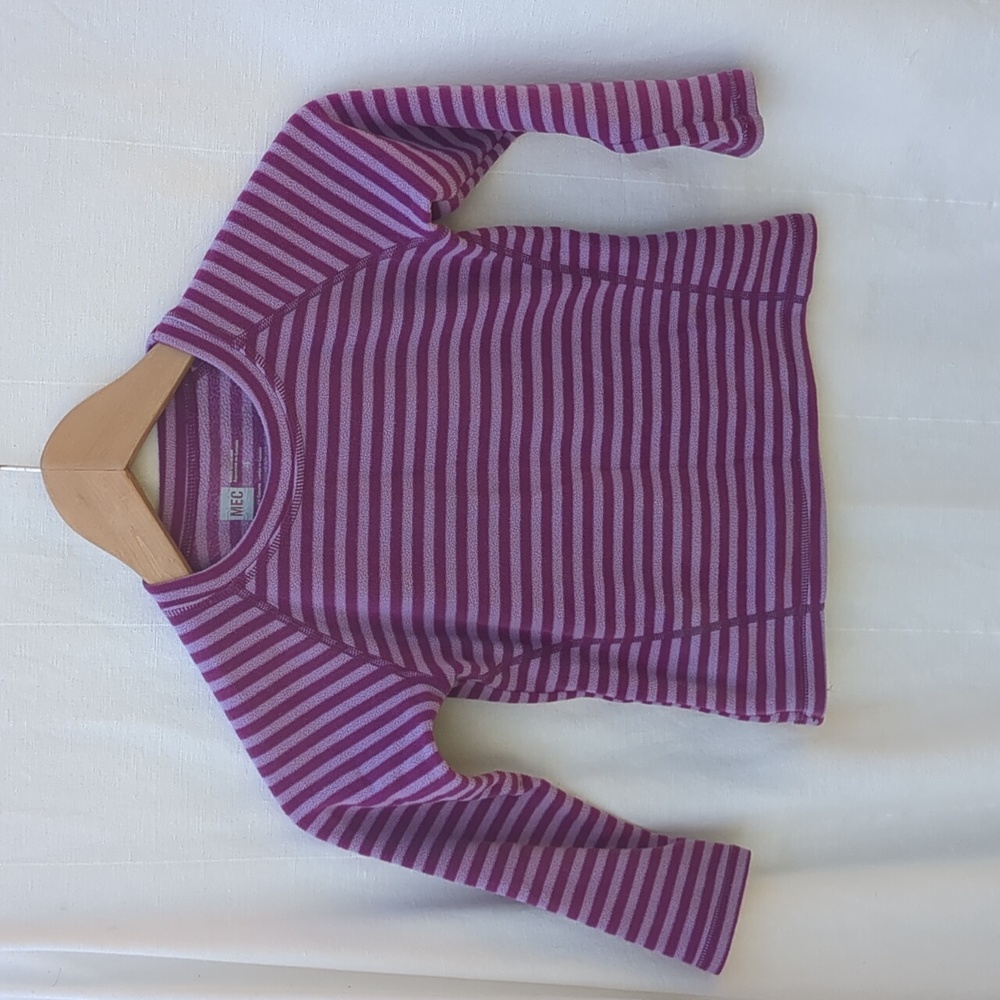 MEC Top Fleece Cozy Crew Purple 4